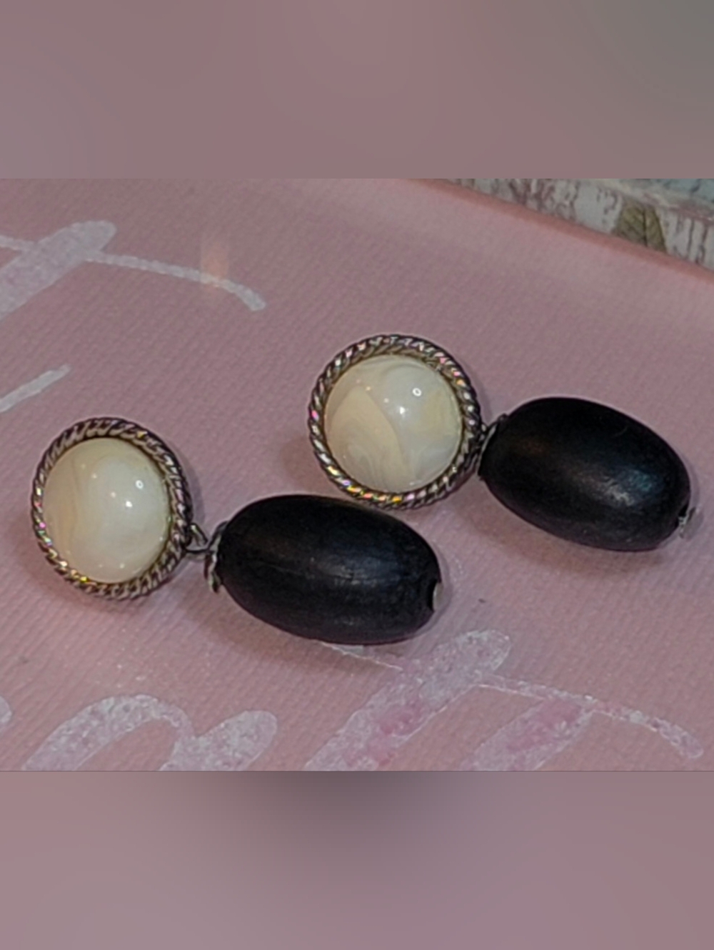 Oscar de la Renta Statement Earrings - Vintage